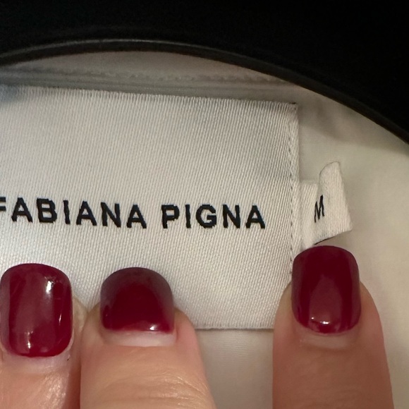 Fabiana Pigna button up blouse size medium - Picture 2 of 2